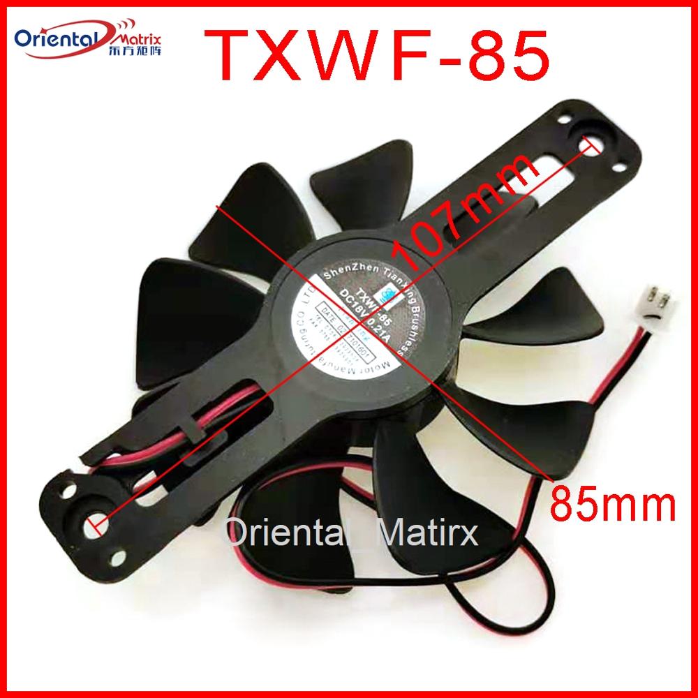 DC BRUSHLESS FAN TXWF-85 DC18V - огляд і ціна Air Cooler Cpu