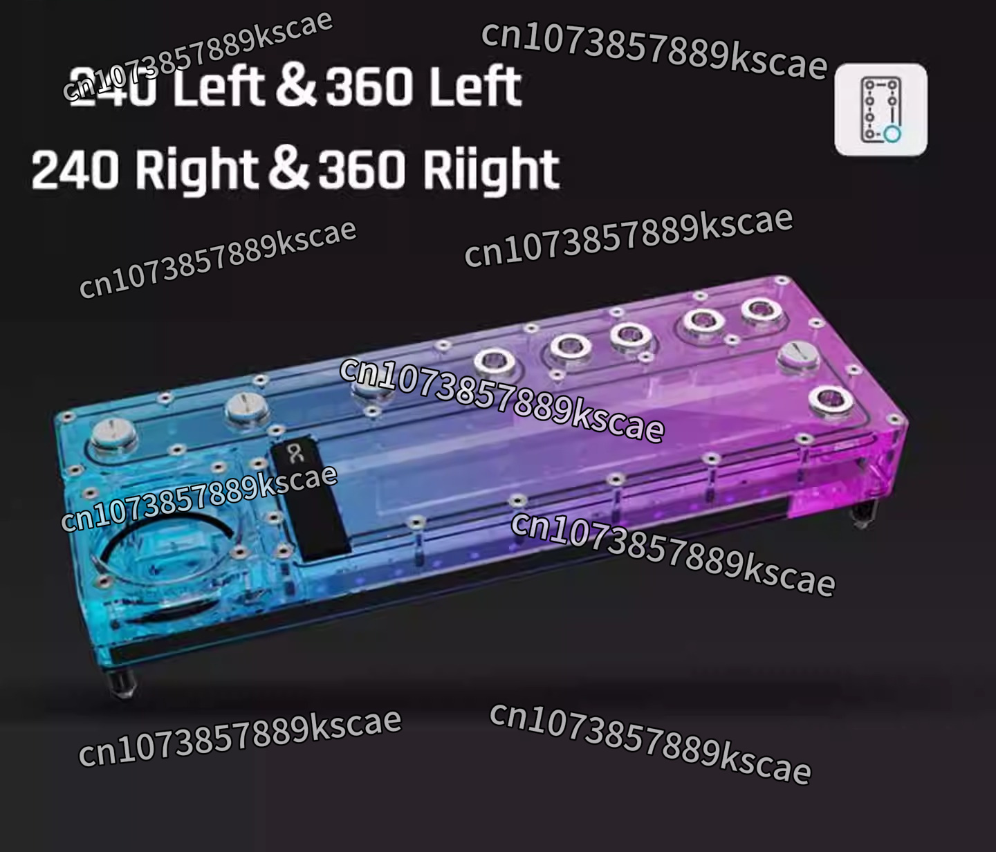 Alphacool Core Distro Plate 24 - огляд і ціна Integrated Pump Reservoir Distro Plate
