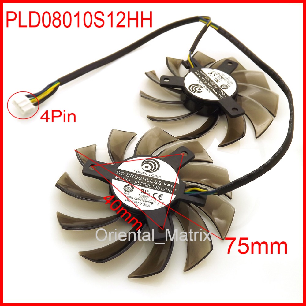 Free Shipping 2pcs/Lot PLD0801 - огляд і ціна Air Cooler Cpu