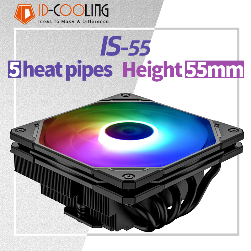 ID-COOLING IS-55 5Heatpipe CPU - огляд і ціна Air Cooler Cpu