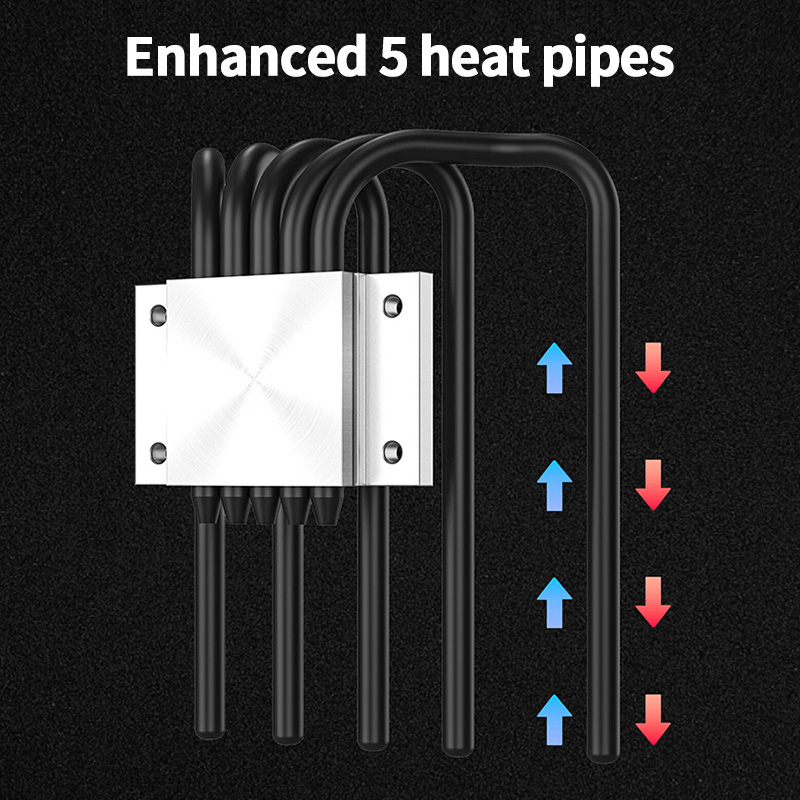 ID-COOLING IS-55 5Heatpipe CPU - огляд і ціна Air Cooler Cpu