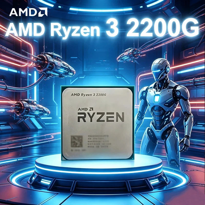 AMD Ryzen 3 2200G Used R3 2200 - огляд і ціна Cpu Cooler